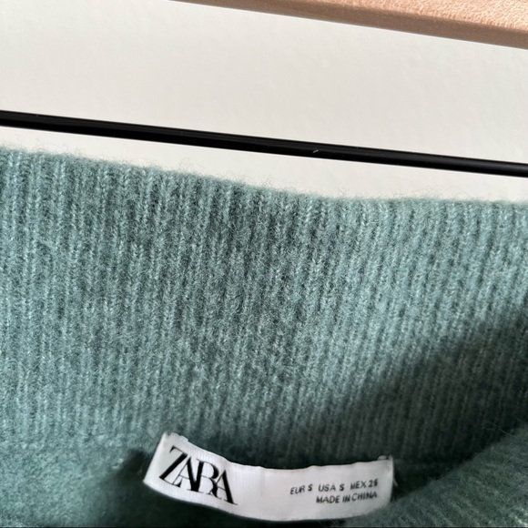 Zara green knit set (selling as set!) - Picture 6 of 6